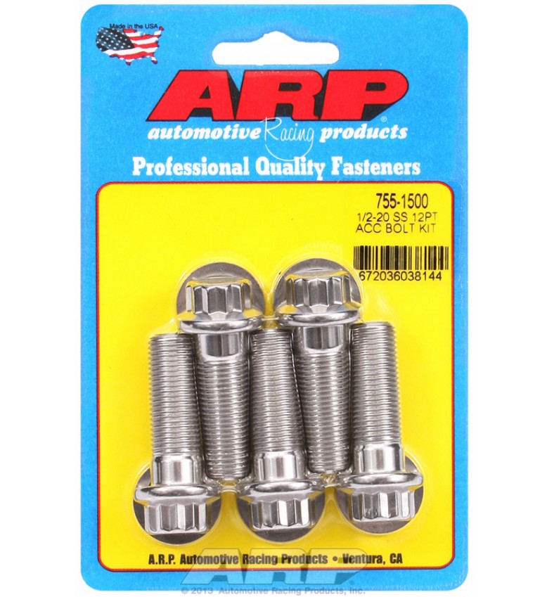 ARP Hardware - 1/2-20 x 1.500 12pt SS bolts