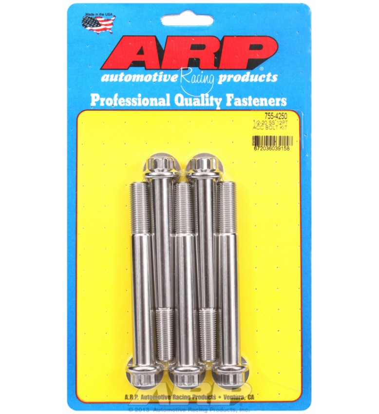 ARP Hardware - 1/2-20 x 4.250 12pt SS bolts