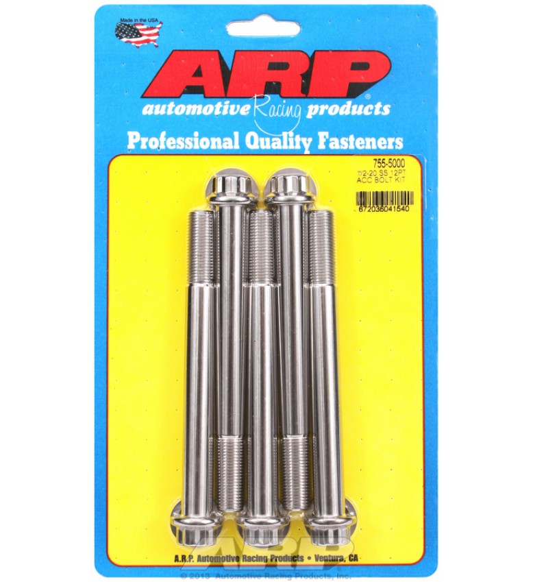 ARP Hardware - 1/2-20 x 5.000 12pt SS bolts