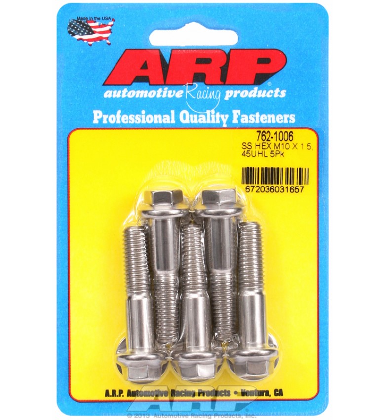 ARP Hardware - M10 x 1.50 x 45 hex SS bolts