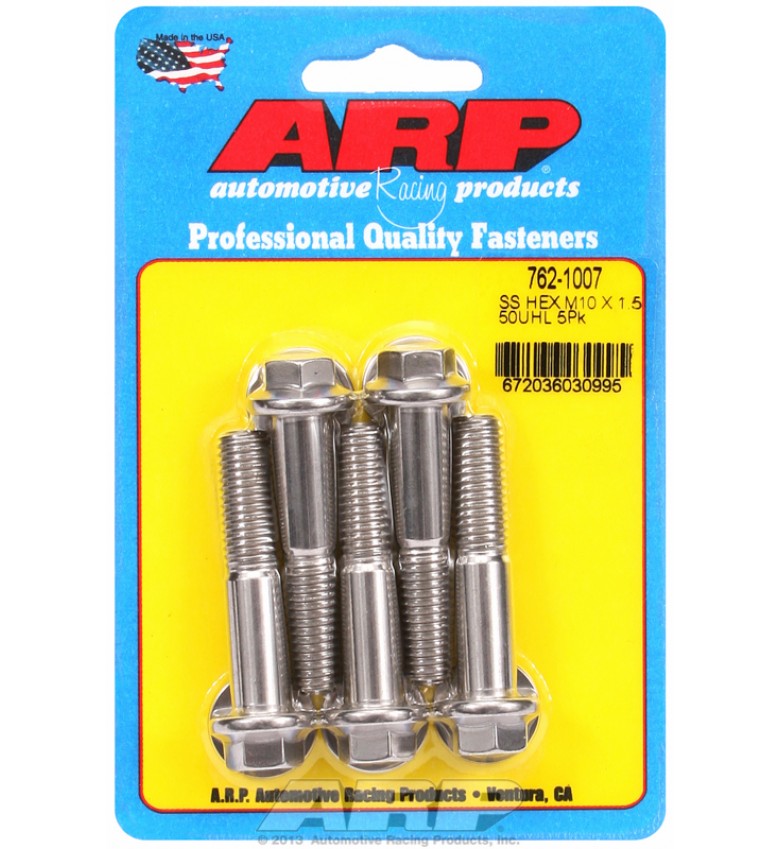 ARP Hardware - M10 x 1.50 x 50 hex SS bolts