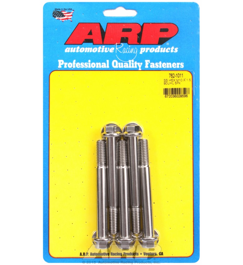 ARP Hardware - M10 x 1.50 x 90  hex SS bolts