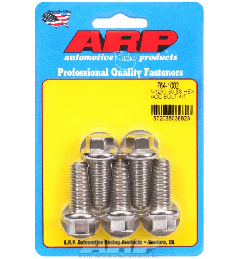ARP Hardware - M12 x 1.50 x 30 hex SS bolts