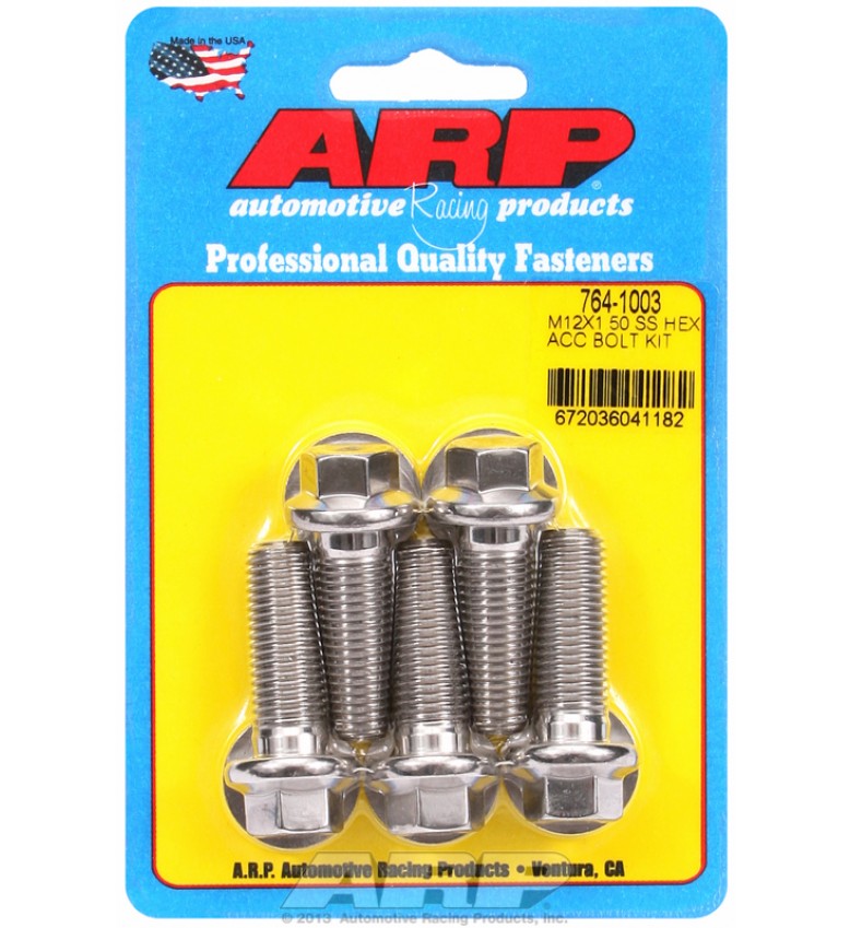 ARP Hardware - M12 x 1.50 x 35 hex SS bolts