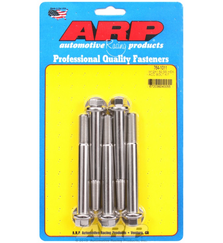 ARP Hardware - M12 x 1.50 x 100 hex SS bolts