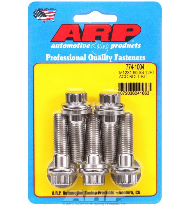 ARP Hardware - M12 x 1.50 x 40 12pt SS bolts