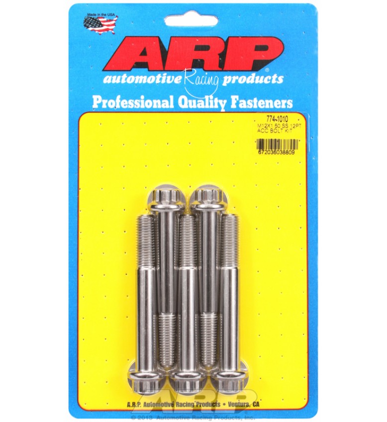ARP Hardware - M12 x 1.50 x 90 12pt SS bolts