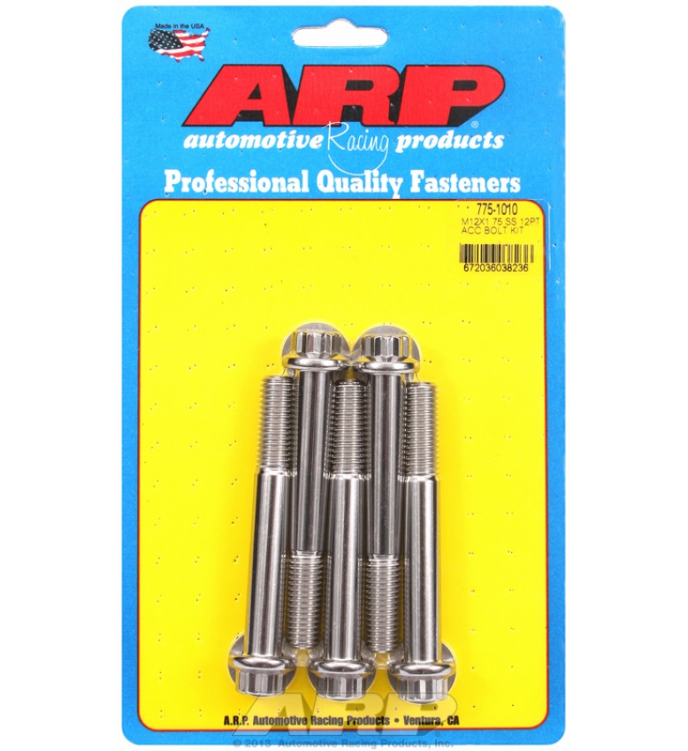 ARP Hardware - M12 X 1.75 X 90 12pt SS bolts