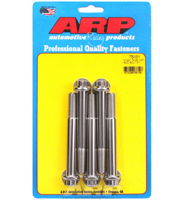 ARP Hardware - M12 X 1.75 X 100 12pt SS bolts