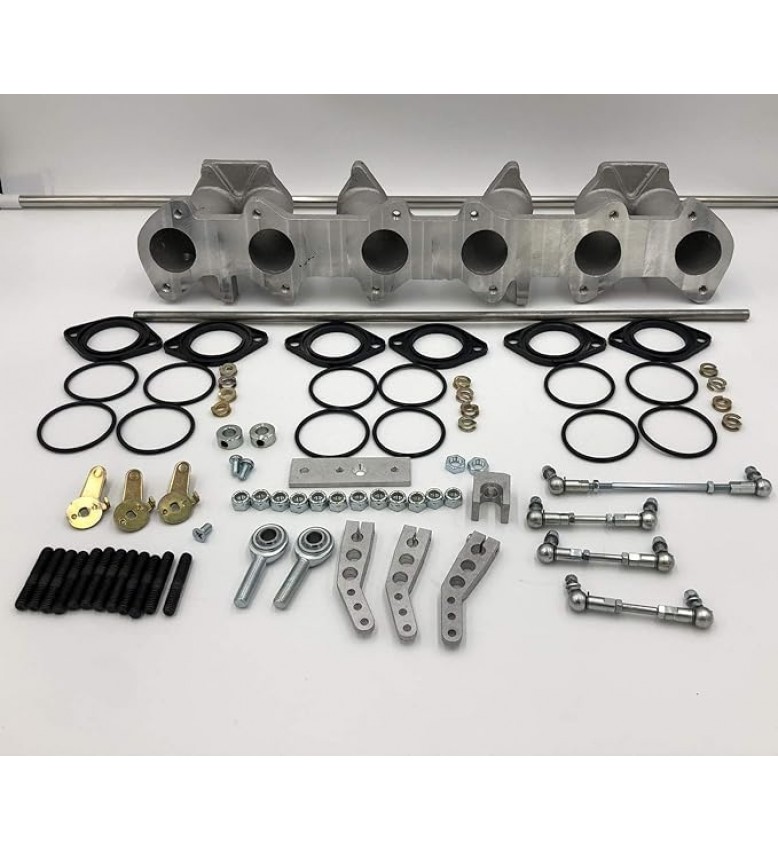 MANIFOLD KIT, Z Car Triple DCOE W/Linkage