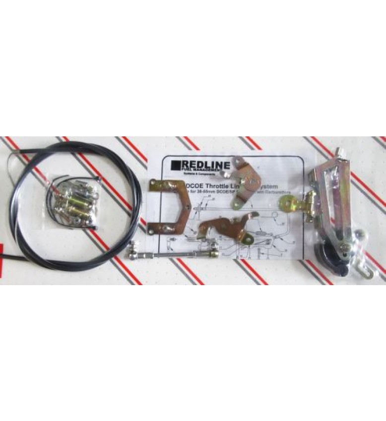 Top Mount "Cable Style" DCOE Throttle Linkage - M10