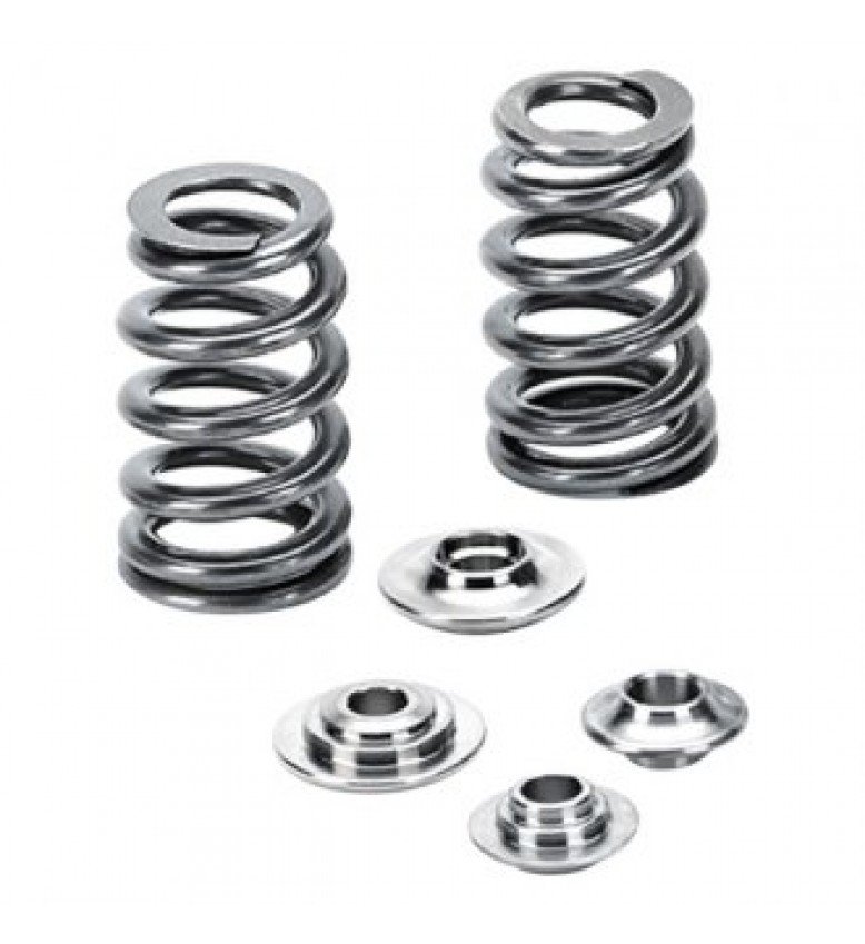 Beehive spring Diam 23.3-16.8/18.8-12.3mm - CB 22.2mm - 57LBS @ 34.4mm / Rate: 9.8lbs/mm