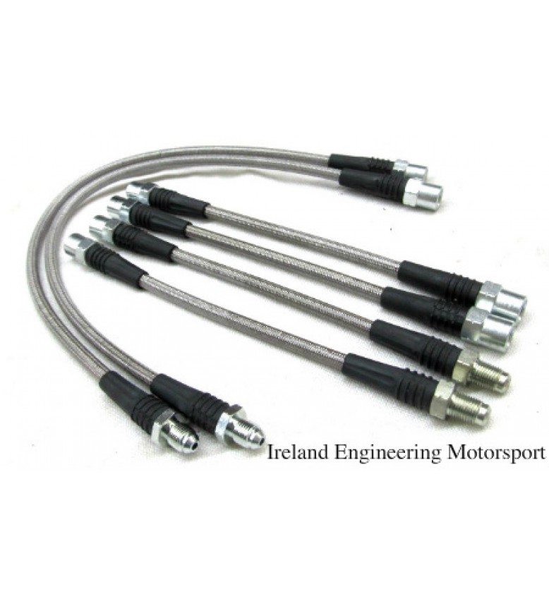 Stainless Braided Brake Hoses for E36 - DOT Approved