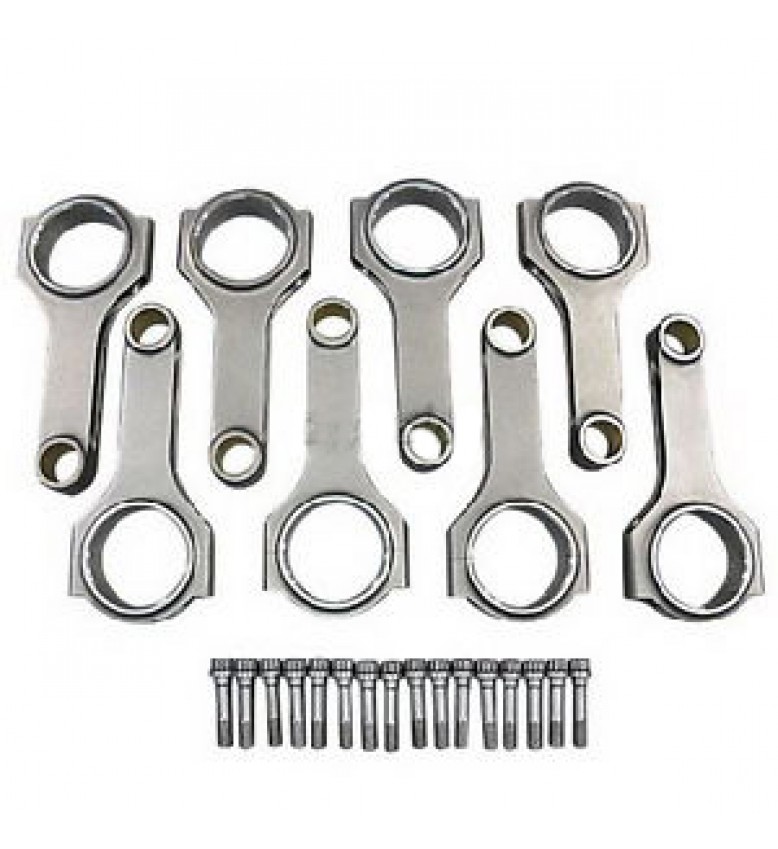 Ford Small Block 5.400" Rod Length 8PCS H-Beam Connecting Rods + Bolts