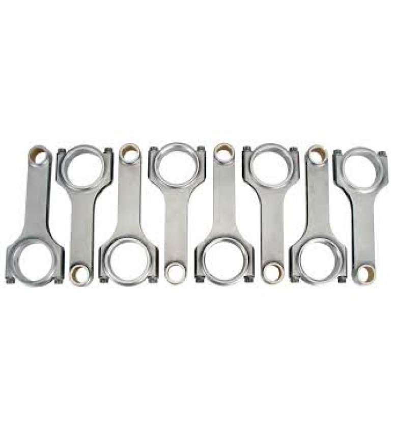 LS LS1 LS6 H-Beam Connecting Rods + Bolts 6.125" Rod Length Chevy Camaro Corvette