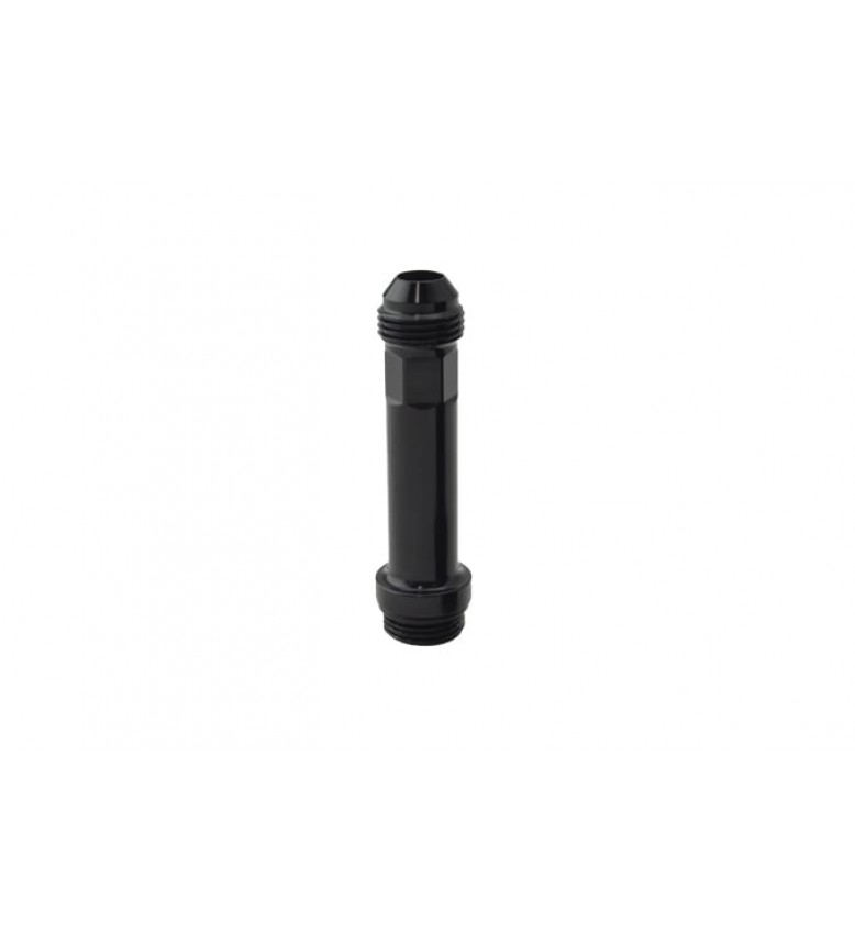 Billet Turbo Drain 70mm Extension AN-8 MALE to AN-8 orb PORT