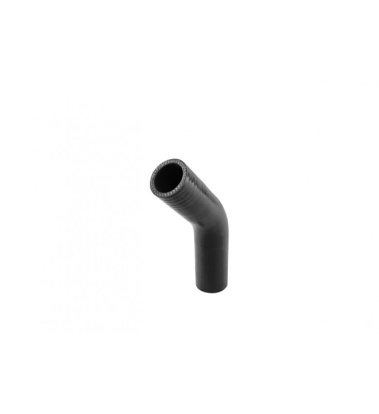 45 Elbow 1.25" Black