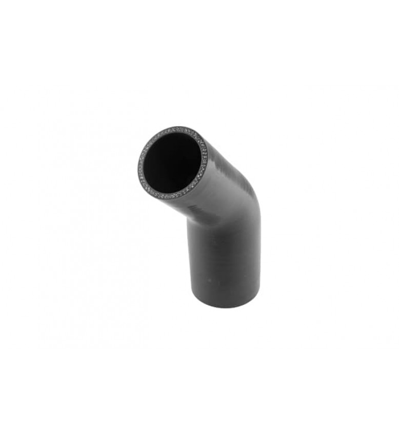 Silicon Hose 45 Reducer Elbow 2.00"-2.50" Black 