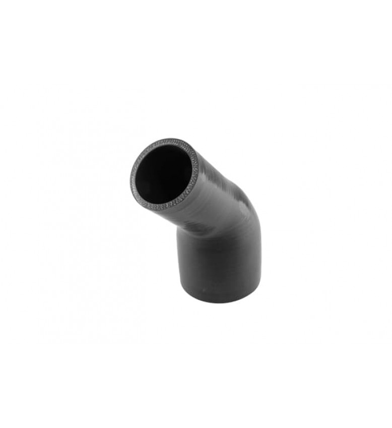 Silicon Hose 45 Reducer Elbow 2.00"-3.00" Black