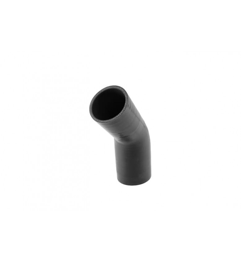45 Reducer Elbow 2.50"-3.00" Black