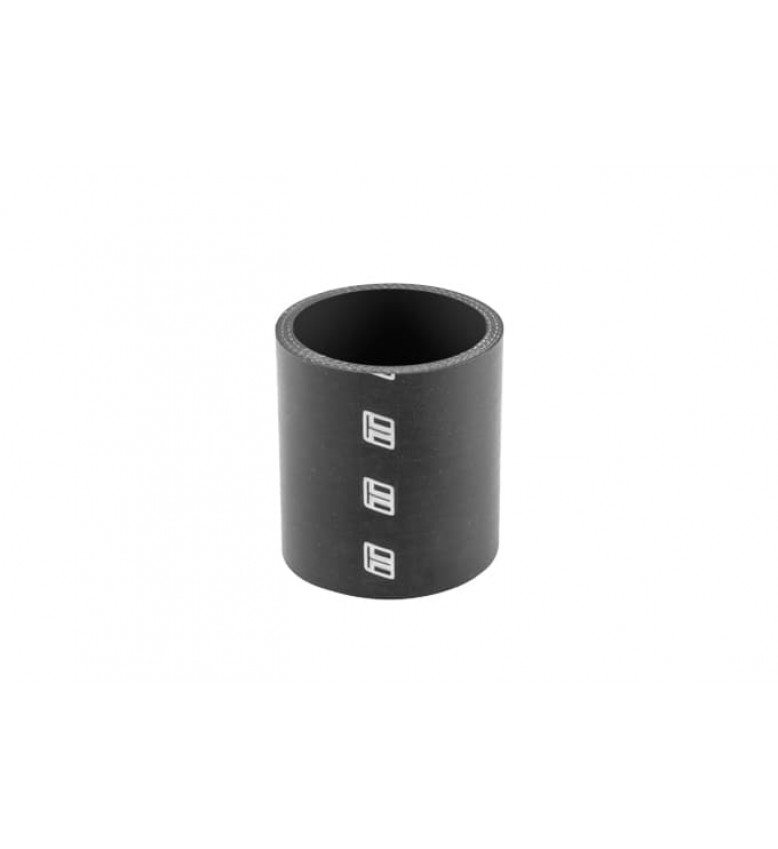 Straight 60mm ID x 75mm - Black