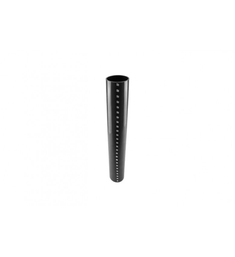Straight 3.25" ID x 24" - Black