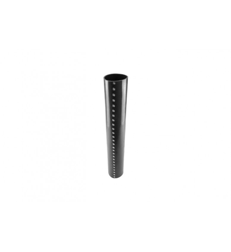 Straight 3.50" ID x 24" - Black