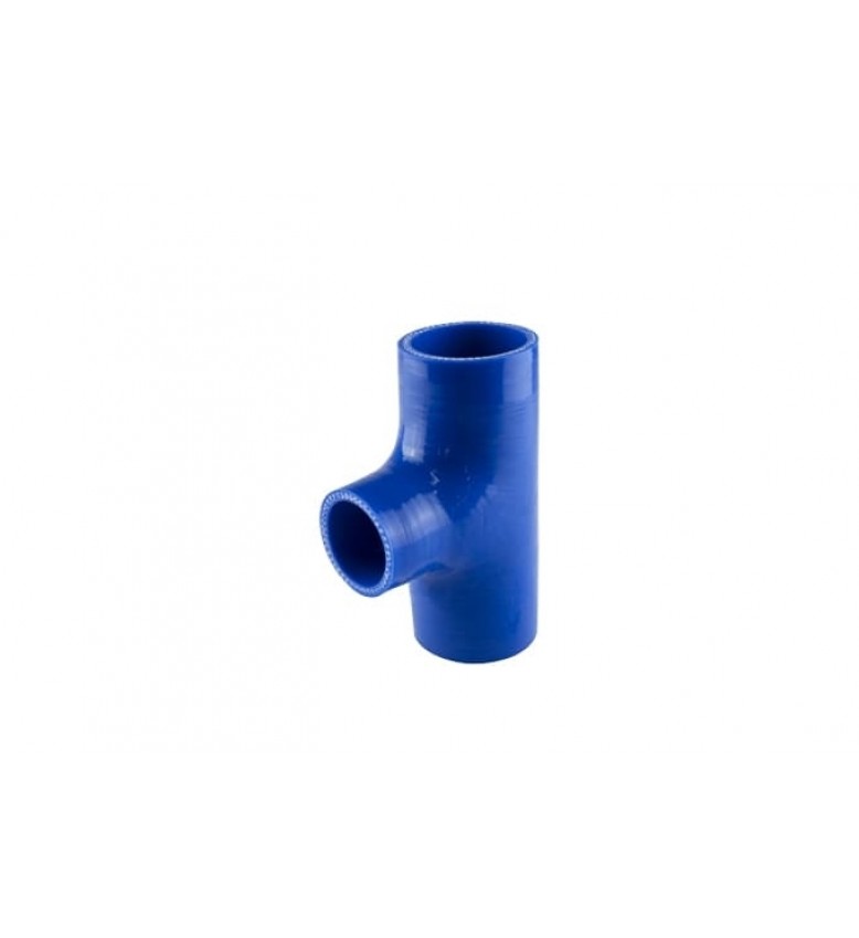 Hose Tee 2.00" ID 1.5" spout - Blue