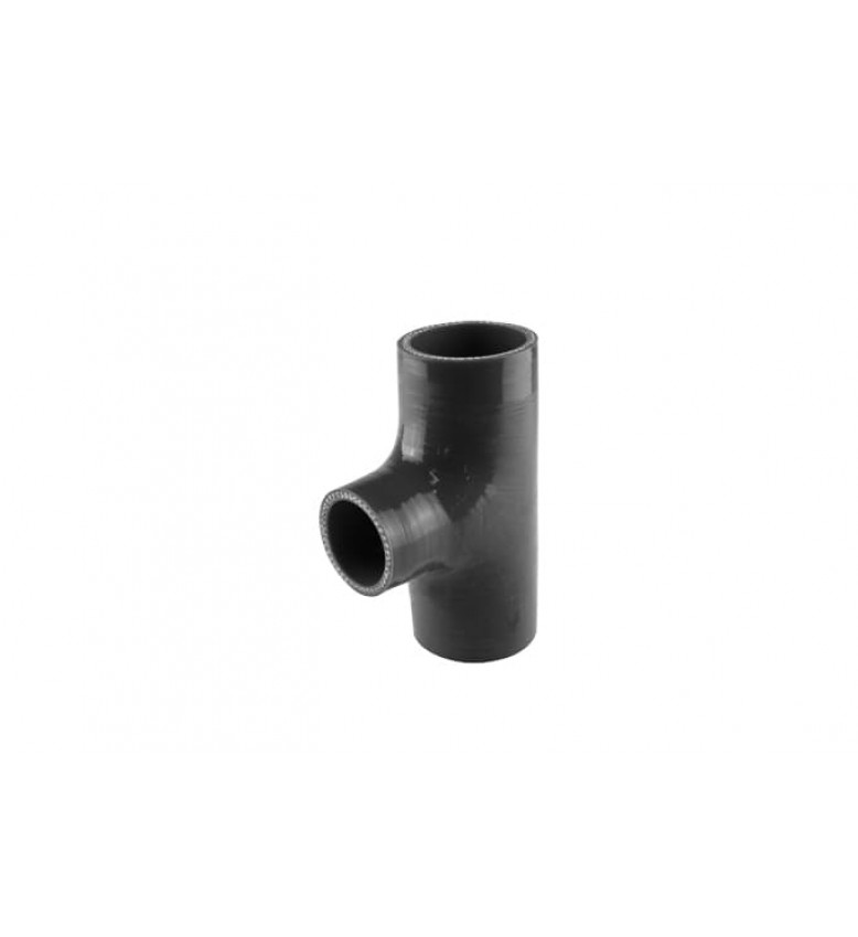 Hose Tee 2.00" ID 1.5" spout - Black