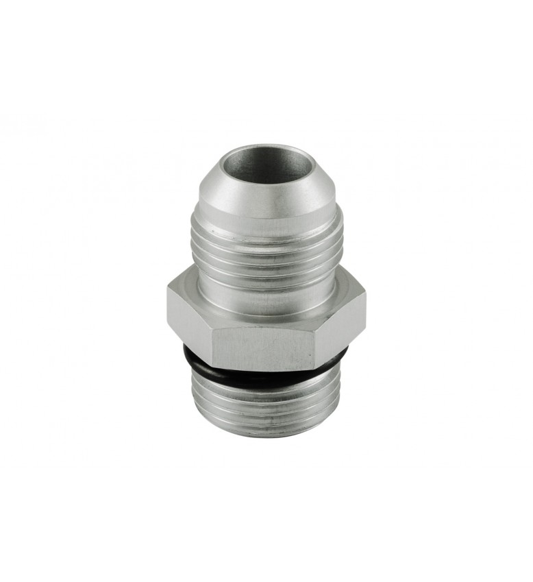 Clear, -10 AN Flare to -10 AN ORB Male Straight