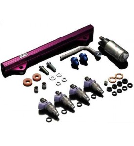 EVO X Complete Fuel Upgrade Kit - 4 x 800cc injectors/o-rings & upgraded fuel pump (2008)