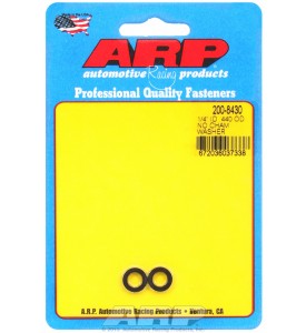 ARP Hardware - 1/4 ID .440 OD no chamfer black washers