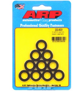 ARP Hardware - 7/16 ID 3/4 OD black washers