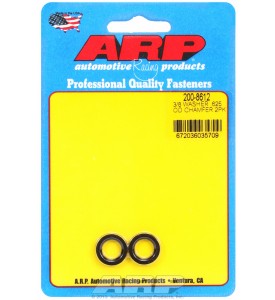 ARP Hardware - 3/8 ID .625 OD chamfer black washers