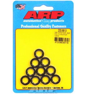 ARP Hardware - 3/8 ID .625 OD chamfer black washers