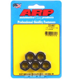 ARP Hardware - 1/2-13 black coarse hex nut kit