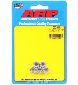 ARP Hardware - 1/4-20 cad coarse nyloc hex nut kit