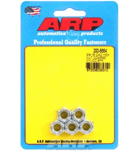 ARP Hardware - 3/8-16 cad coarse nyloc hex nut kit