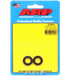 ARP Hardware - M10 ID 3/4 OD chamfer black washers