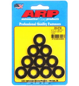 ARP Hardware - M10 ID .850 OD chamfer black washers