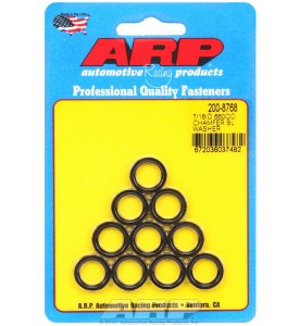 ARP Hardware - 7/16 ID .660 OD  chamfer black washers