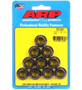 ARP Hardware - M12 x 1.25 12pt nut kit