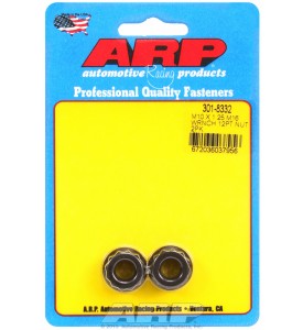 ARP Hardware - M10 X 1.25 M16 socket 12pt nut kit