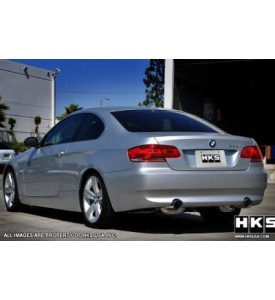 [Bmw 335i(2007-2008)] HKS Legamax Exhaust Legamax Exhaust; Full Dual; Polished SUS304 Stainless Steel