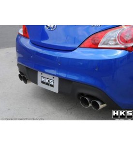 [Hyundai Genesis Coupe(2010)] HKS Legamax Exhaust Legamax Premium Exhaust; Dual Rear Section