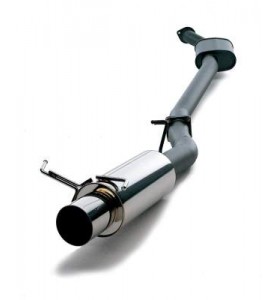 [Honda Civic(2002-2005)] HKS Hi-Power Exhaust Hi-Power Exhaust; Coated Stainless Steel Piping; Includes Silencer