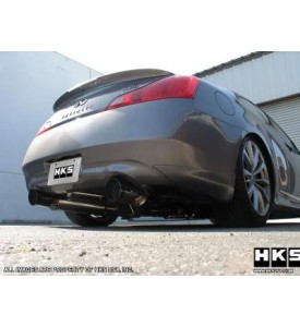 [Infiniti G37(2008)] HKS Hi-Power Exhaust Hi-Power Exhaust; Dual Exhaust
