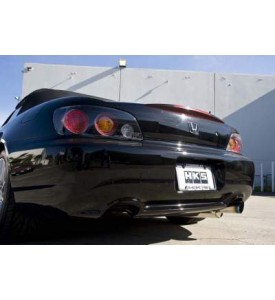 S2000 Hi Power Racing Version Exhaust 2000-09,75mm SUS304 "Off-road use only", single sided adjustable length tip