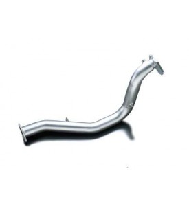[Subaru Impreza(2002-2006)] HKS Downpipe Downpipe; Off-Road Use ONLY; For Stock Turbo w/ HKS Exhaust; Coated 409 Stainless; Eliminates (2) Rear Cats