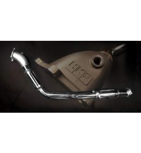 [Subaru Impreza(2008-2009)] HKS Downpipe Downpipe; Off-Road Use ONLY; Cast Bellmouth with SUS304 Piping; Eliminates (2) Rear Cats